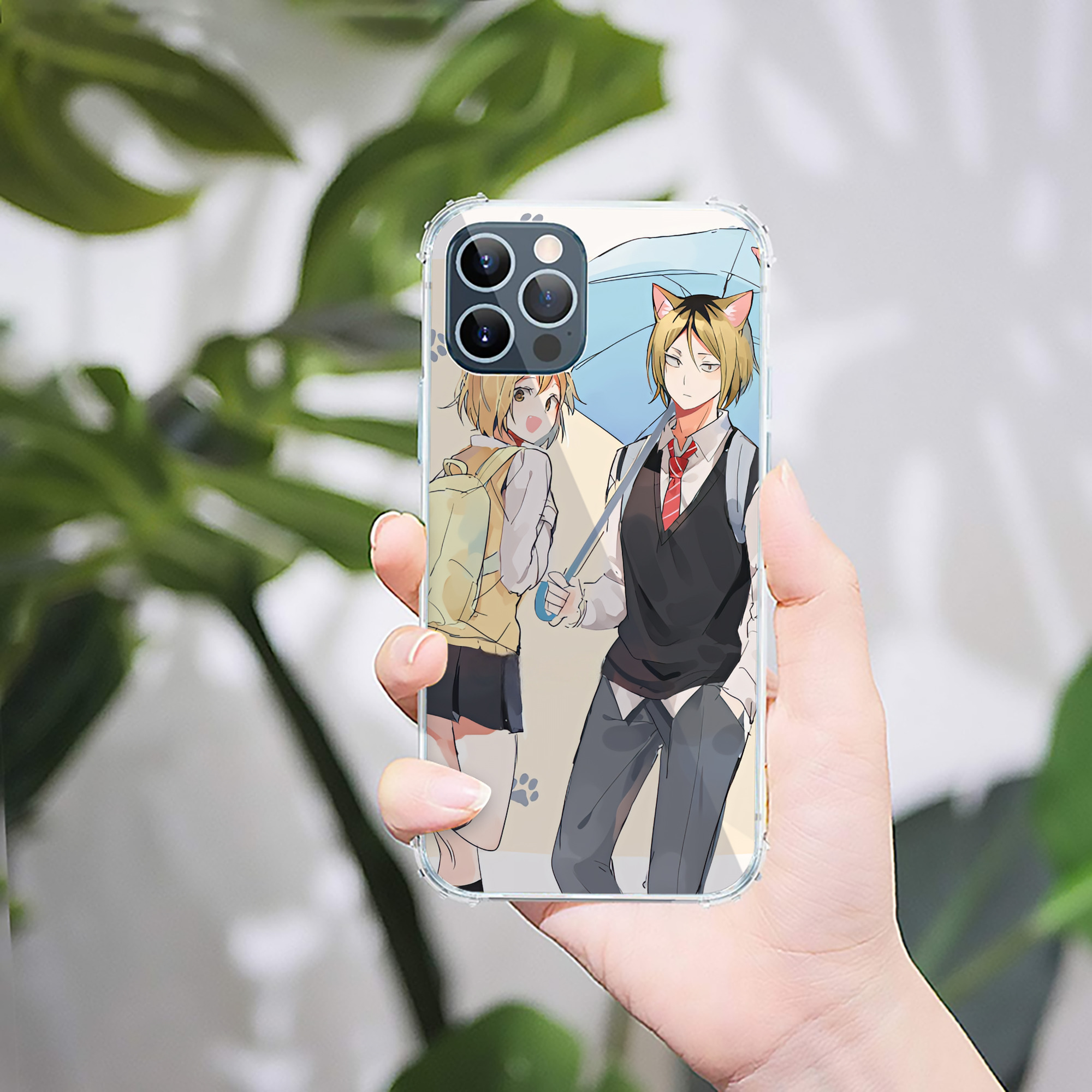 （画像用） ハイキュー!! Haikyu!! 【iPhone 12シリーズ対応】透明スマホケース（クリアソフトケース）